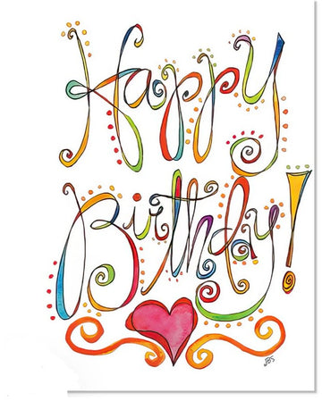 Leanin Tree Hope your day is bright with joy! Birthday Card